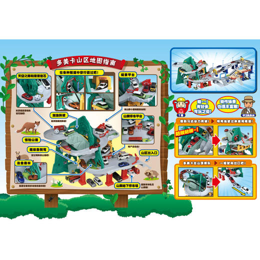 多美卡  166153   探险盘旋山道 商品图4