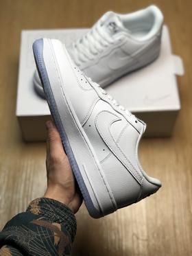 Air Force1 LOW'07  “白水晶”原楦头原纸板  打造纯正空军版型#专注外贸渠道  全掌内置蜂窝气垫