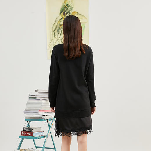 NEELLY冬季新品连衣裙N102012AY195 商品图3