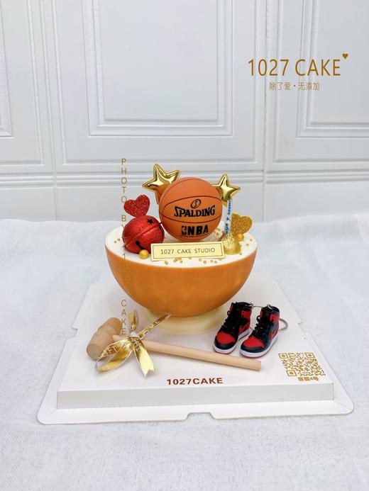 1027CAKE |  篮球敲敲乐 篮球主题 巧克力壳 商品图2