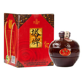 塔牌 绍兴黄酒 绍兴元红 手工黄酒 2.5L 坛装