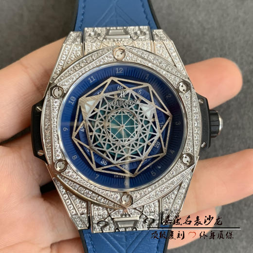 【hb厂出品】满钻big bang系列六芒星(刺青),尺寸45x14mm,"一键式"