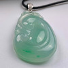 派瑞翡翠 翡翠挂件 糯种 淡绿色 商品缩略图3