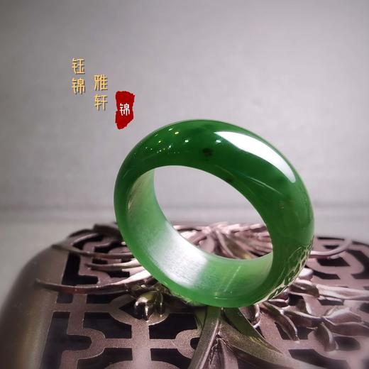 和田玉 碧玉戒指 商品图4