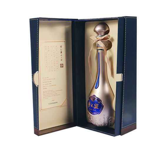 19版洋河蓝色经典梦之蓝 手工班52度500ML浓香型礼盒装白酒一箱4瓶 商品图3