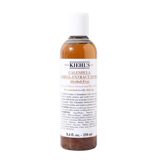 Kiehl's/科颜氏金盏花植物精华爽肤水250ml补水控油收缩毛孔 商品图4