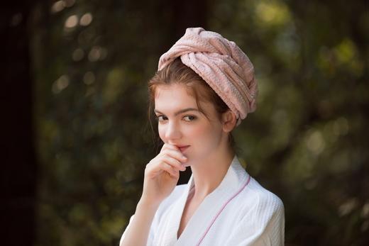 美国Krramel棵沐sequoia黑科技干发帽吸水速干神器浴帽毛巾擦头发包头巾护发可爱 商品图2