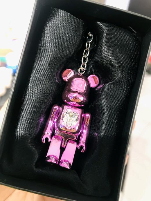Bearbrick-钥匙扣-电镀紫 商品图0