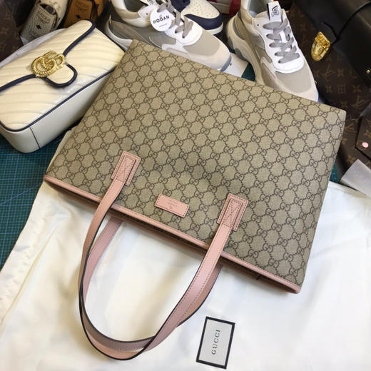 GG老花拉链购物袋 商品图6