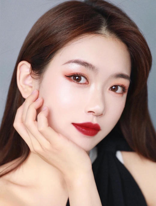 香奶奶-627号色棕红山茶花💄 商品图1