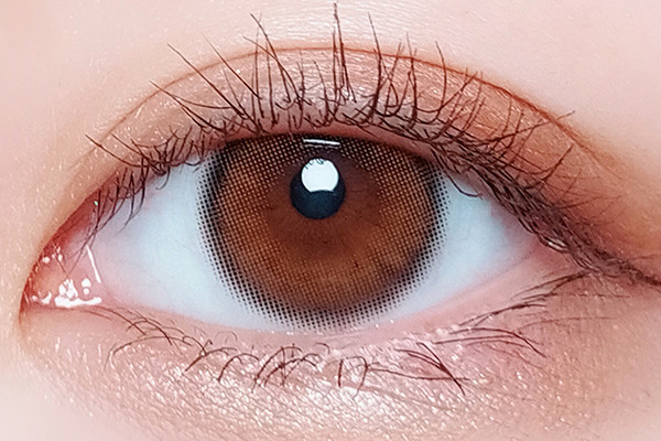 mintbrown琥珀棕一片装敏感眼主题小可爱1代年抛