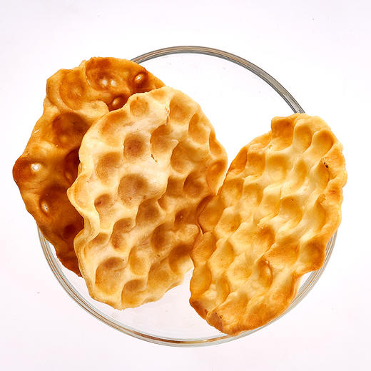 KJ 瑾诺手工石头饼干无庶糖香葱原味粗粮点心石子馍零食小吃休闲食品 商品图2