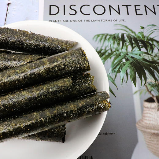 KJ 泰国进口小零食 老板仔海苔卷27g 海苔经典香脆紫菜卷儿童小零食 商品图1
