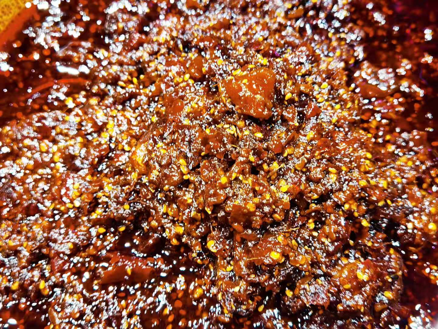 居味鲜散装食品  鸡肉辣椒酱700g（一斤四两）  50元/罐