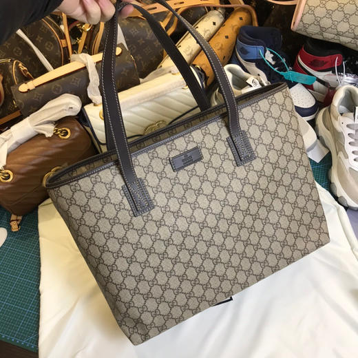 GG老花拉链购物袋 商品图2