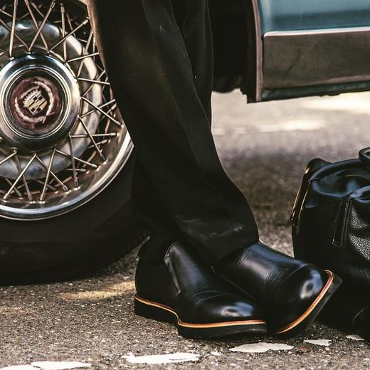 断码特价39码&40码——葡萄牙原产手工制作高品质超舒适男士乐福鞋Loafer黑色M2190（超轻款一脚蹬） 商品图7