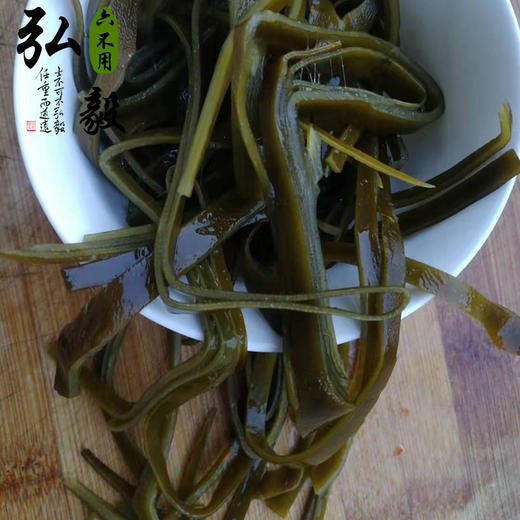 【弘毅六不用生态农场】六不用海带（干） 300克/份 商品图2