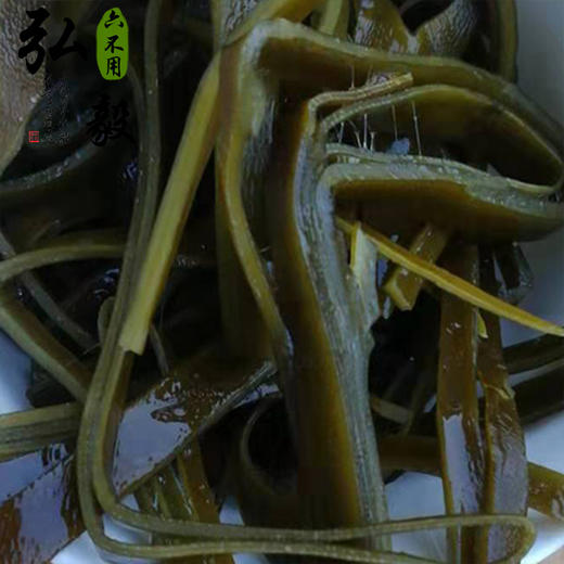 【弘毅六不用生态农场】六不用海带（干） 300克/份 商品图1