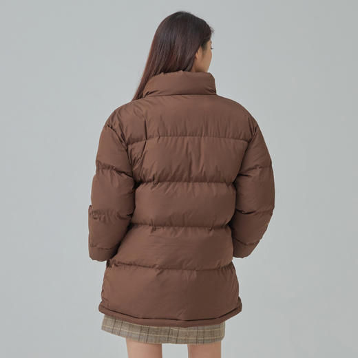 韩国MIXXO冬季高领中长夹心短款羽绒服纯色JPY带授权招加盟代理 商品图3