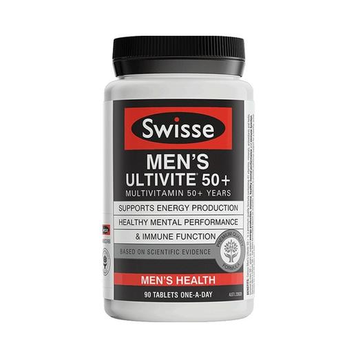 现货~澳洲Swisse50+岁以上中老年男士女士复合维生素片老人综合90粒 商品图1