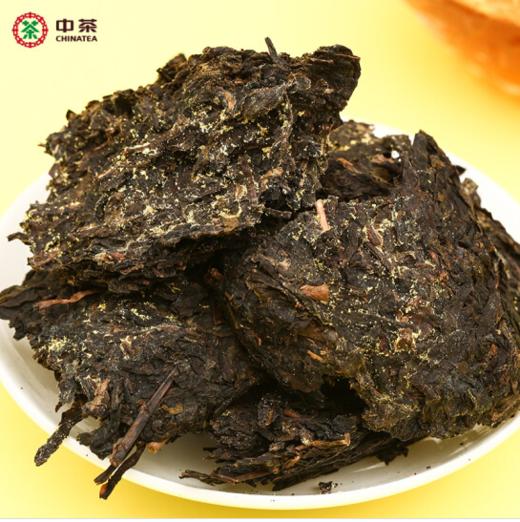 中粮-中茶2019年湖南安化黑茶（ 启航 ）手筑茯茶 700g/金花饱满/原产地直发 商品图1