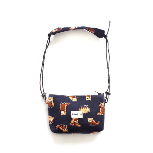 HUJI祤集pieton斜挎包插画小浣熊 商品图1