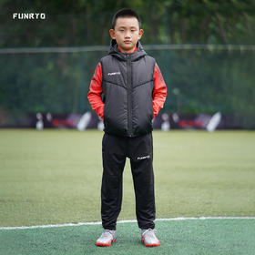 蜂锐FUN系列青少年运动防寒连帽马甲203320201