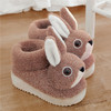 PDD-ASJJX201130冬季儿童居家可爱卡通兔包跟棉鞋TZF 商品缩略图0