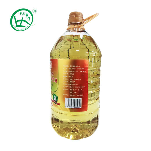 宜昌 农夫乡情 花生浓香型食用植物调和油5L/桶 商品图0