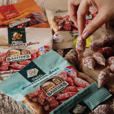 沈爷的宝贝法国进口小香肠 即食 下酒 零食 原味 、蓝纹 、克里索、核桃、松露味五口味可选 商品图3