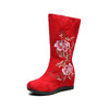 TML6005-2新款民族风优雅气质绣花中筒靴TZF 商品缩略图6