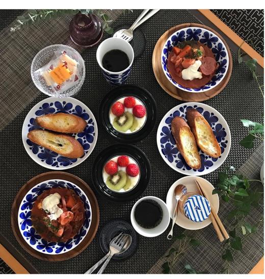 瑞典Rorstrand Mon Amie蓝色经典系列餐具 皇室御用 碗盘咖啡杯|百里居 商品图2