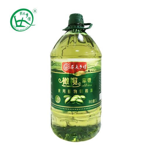 宜昌 农夫乡情 橄榄食用植物调和油5L/桶 商品图0