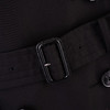 BURBERRY 巴宝莉 女士肯辛顿版型 – 中长款 Heritage Trench 束腰风衣 黑色 8027934 A1189 商品缩略图3