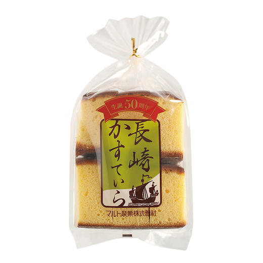 玛璐托 长崎蛋糕 6枚装 260g/袋 商品图0