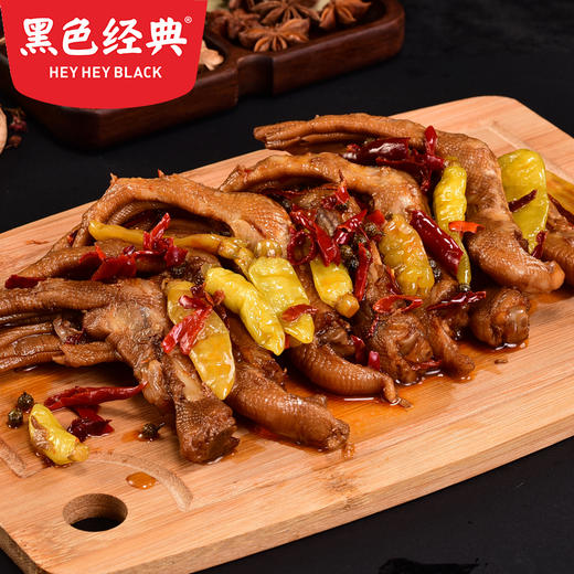 黑色经典酱鸭掌120g 商品图4