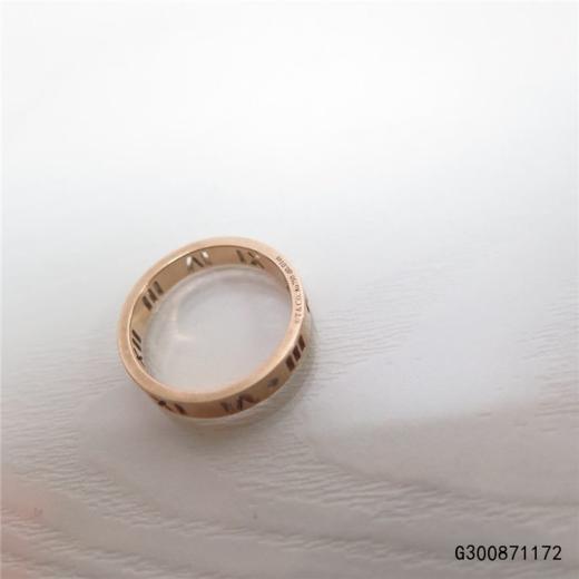 【二手9新】tiffany & co. 蒂芙尼 atlas 系列 镂空戒指 13