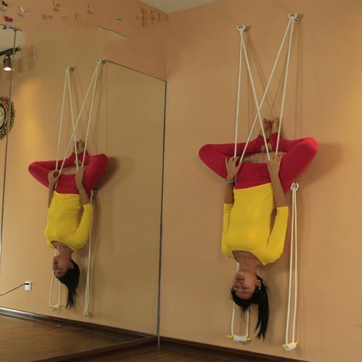 【墙绳】加粗艾杨格瑜伽辅助吊绳倒立绳高强度承重瑜伽倒挂绳瑜伽墙绳 商品图0