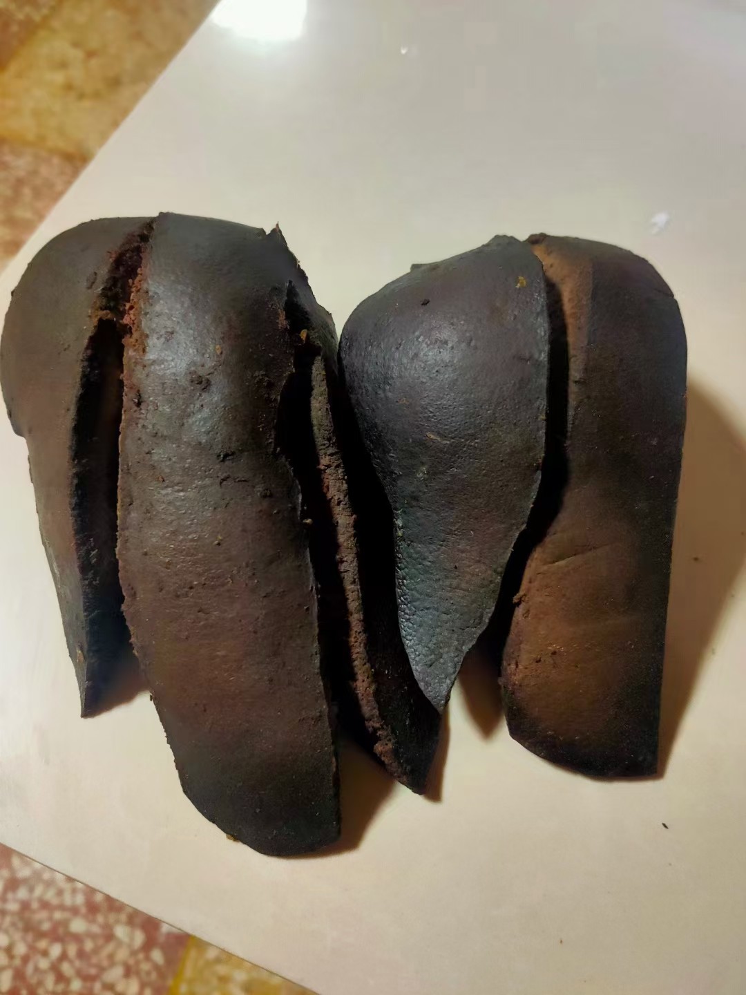 乡里自家熏的腊猪肝 ，1斤