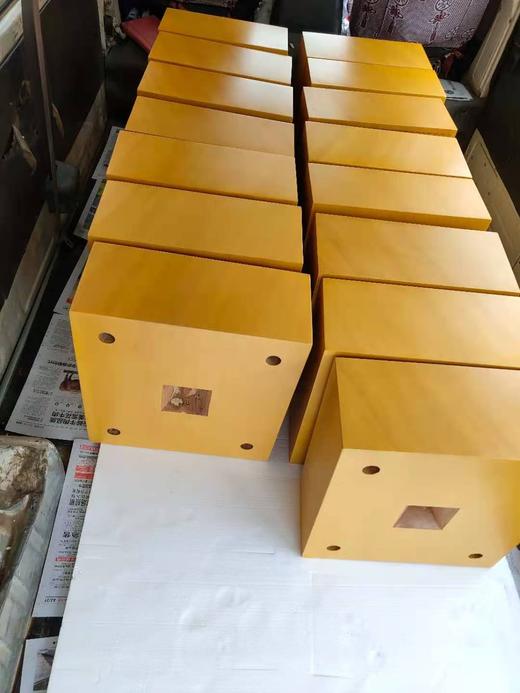 18厘米厚中式新榧贴面莲花腿棋墩 商品图6