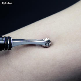 美国房趣roomfun S-M不锈钢刺轮钢笔刺轮夫妻惩罚情侣调教辅助工具情趣性用品