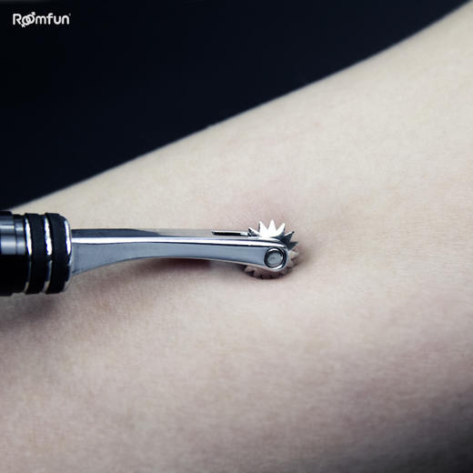 美国房趣roomfun S-M不锈钢刺轮钢笔刺轮夫妻惩罚情侣调教辅助工具情趣性用品 商品图0