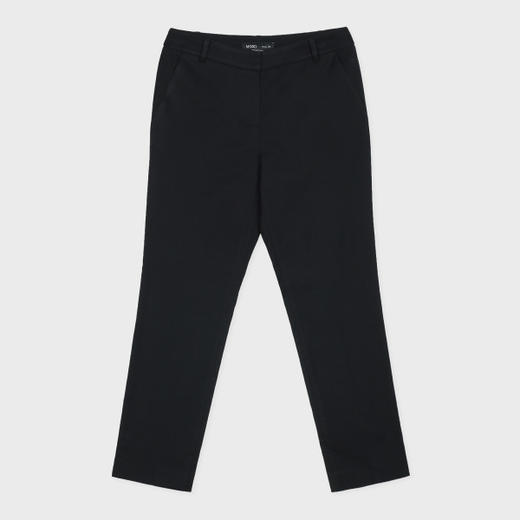 韩国MIXXO简约百搭9分修身休闲裤直筒裤JPY带授权招加盟代理 商品图0