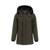 MOOSE KNUCKLES 男士金属驼鹿指关节徽标绗缝连帽羽绒服 军绿色 MK4661MP 775 商品缩略图0