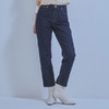韩国MIXXO冬季百搭加绒无痕直筒牛仔裤JPY带授权招加盟代理 商品缩略图4