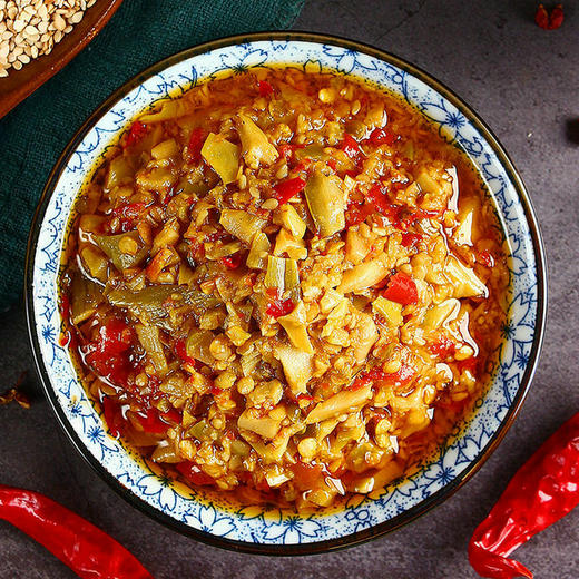 【十堰】郧西七夕情山笋彩椒酱220g*2瓶 商品图2