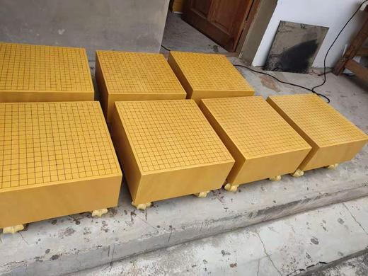 18厘米厚中式新榧贴面莲花腿棋墩 商品图3