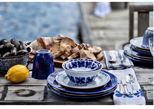 瑞典Rorstrand Mon Amie蓝色经典系列餐具 皇室御用 碗盘咖啡杯|百里居 商品图1