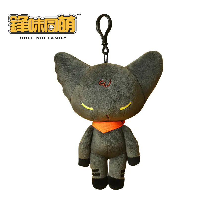 锋味咪嗦挂件毛绒玩具公仔单只盒装
