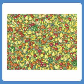 【折扣商品 不退不换】2000片 平面拼图 塑料拼图 H2466 罗元-水果学园